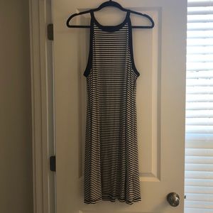 Old navy black and white striped dress